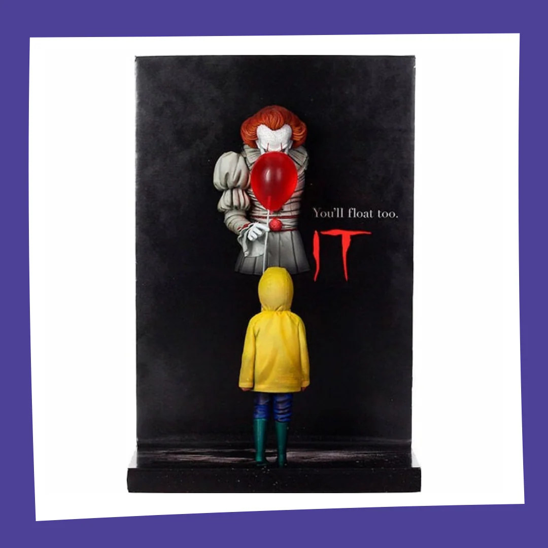 ÇA - Figurine Poster 3D - 28cm - Précommande