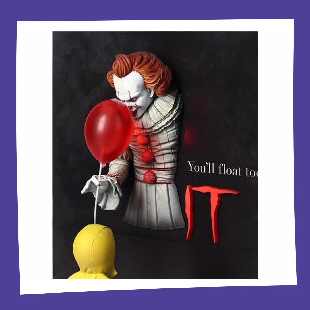 ÇA - Figurine Poster 3D - 28cm - Précommande – Image 3