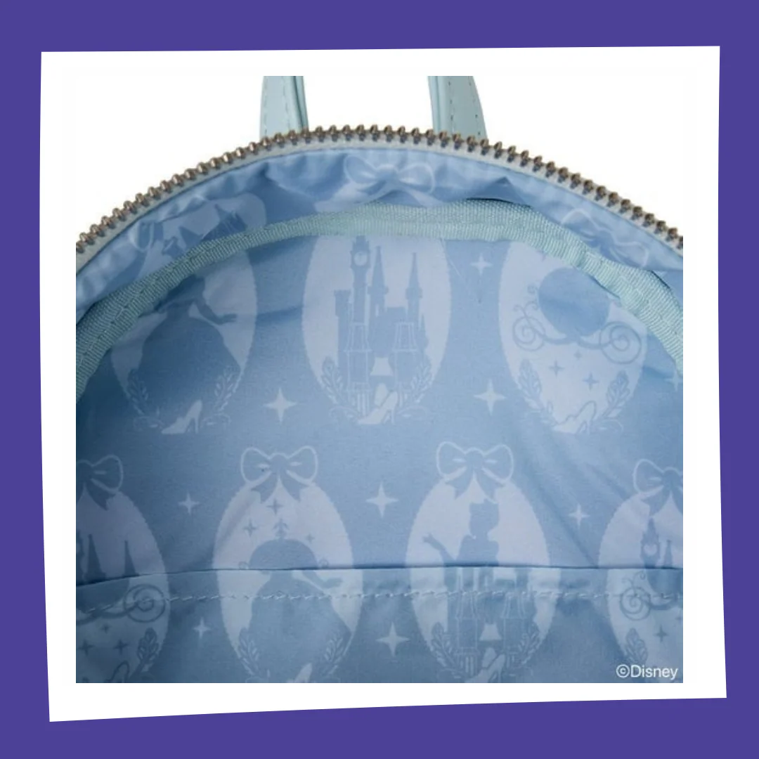 DISNEY - Cendrillon Robe Dentelle - Mini Sac à dos LoungeFly – Image 3