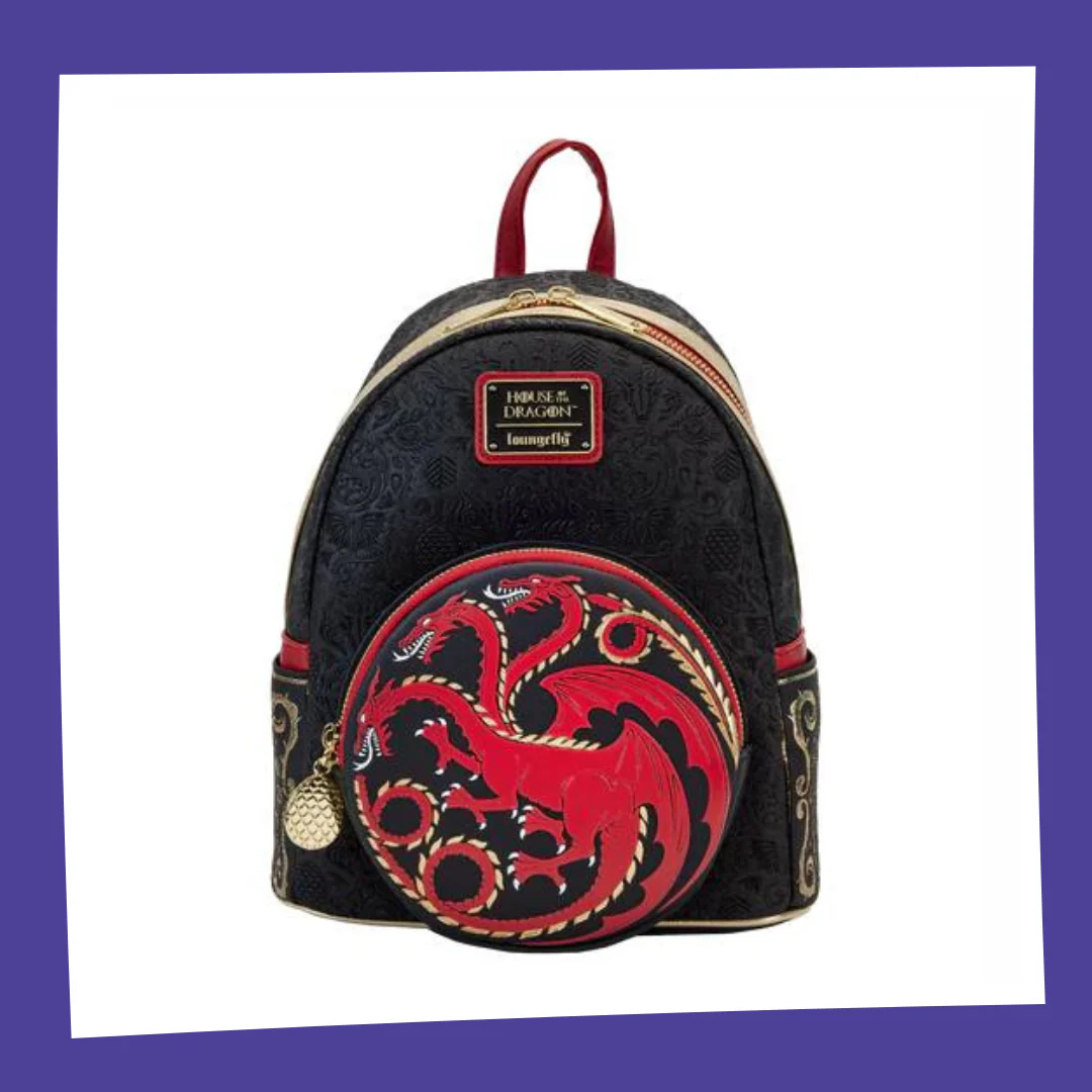 HOUSE OF THE DRAGON - Targaryen - Mini Sac à Dos Loungefly