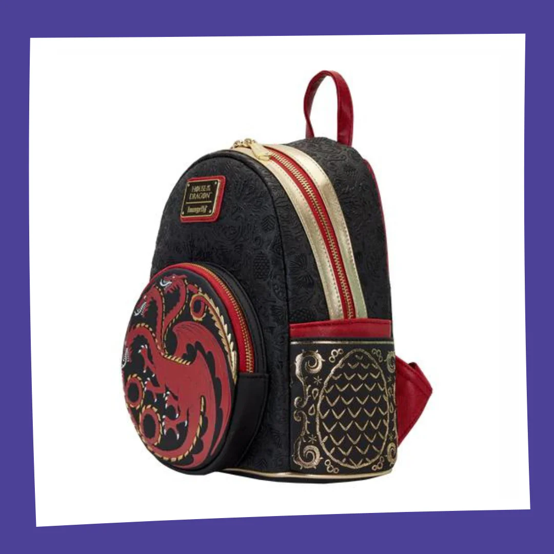HOUSE OF THE DRAGON - Targaryen - Mini Sac à Dos Loungefly – Image 6