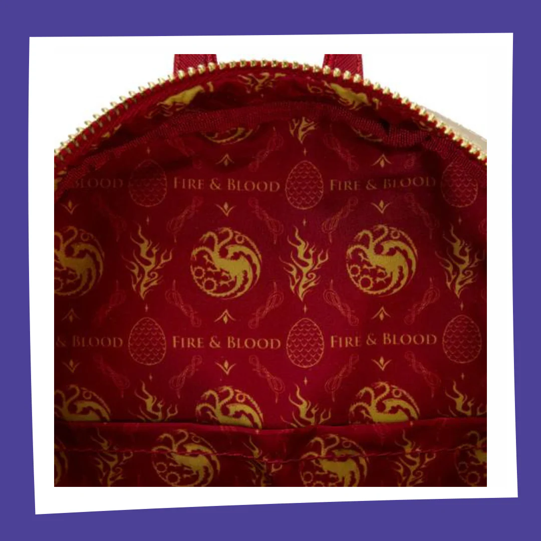 HOUSE OF THE DRAGON - Targaryen - Mini Sac à Dos Loungefly – Image 3