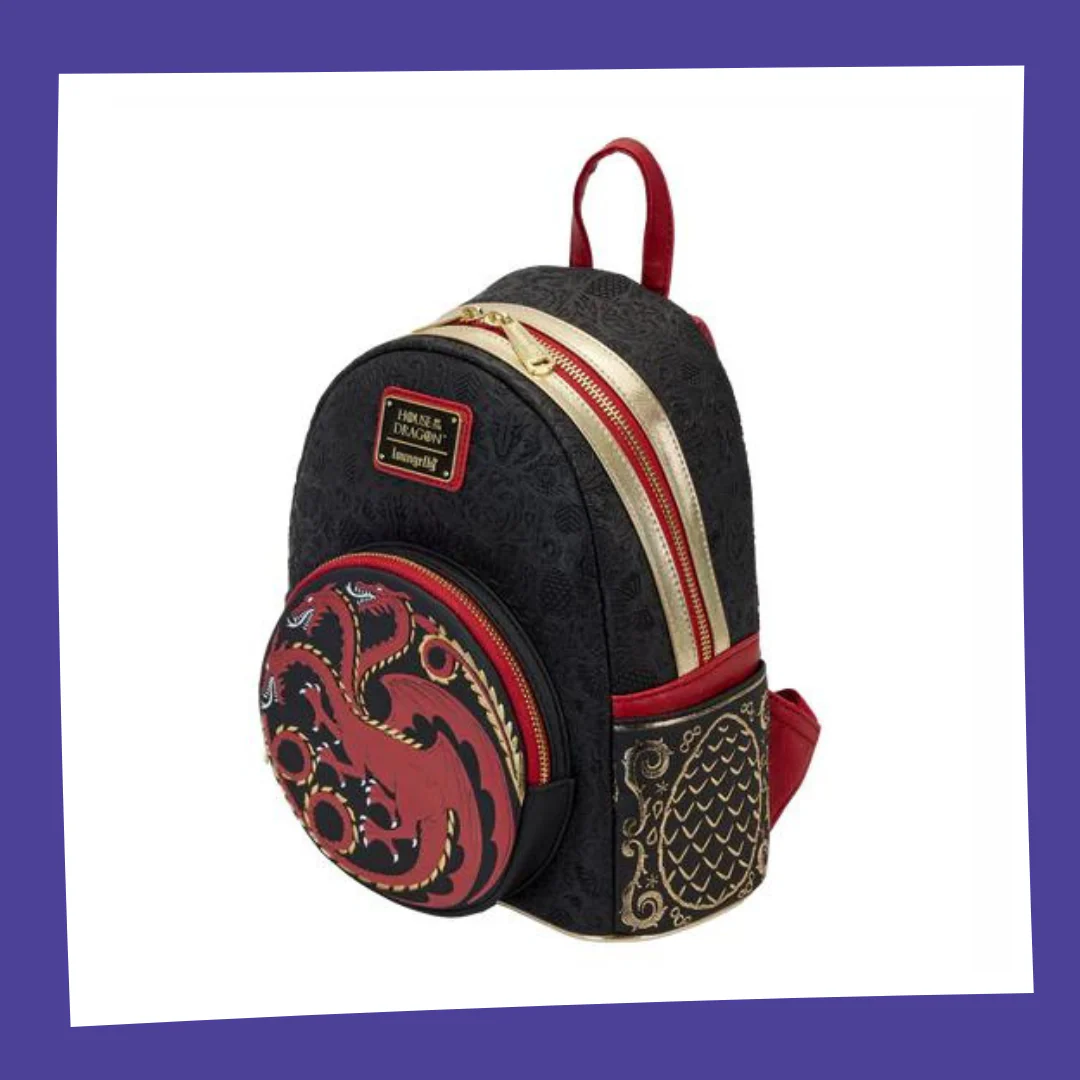 HOUSE OF THE DRAGON - Targaryen - Mini Sac à Dos Loungefly – Image 5