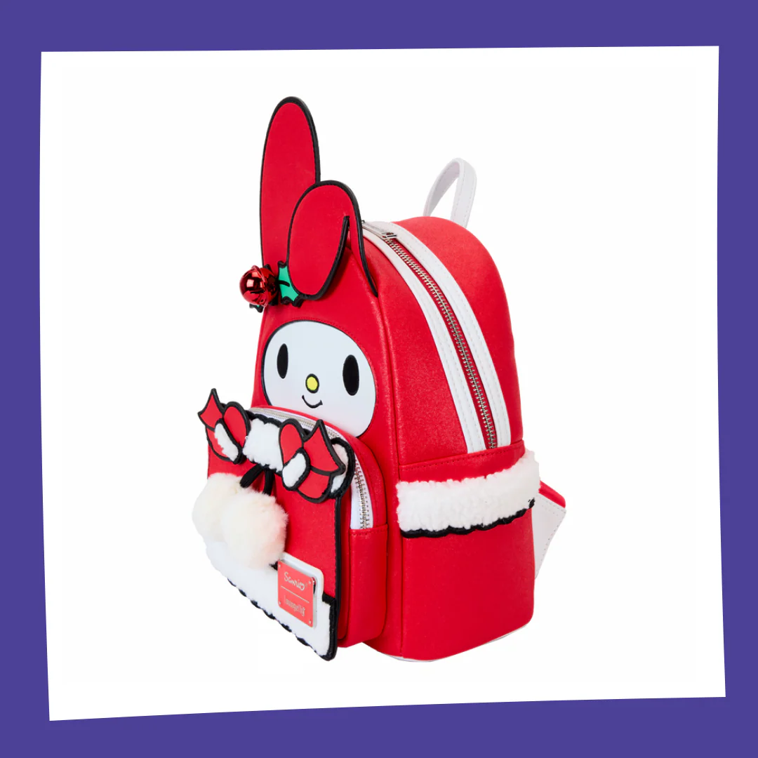 HELLO KITTY - My Melody Winter - Mini Sac à Dos LoungeFly – Image 5