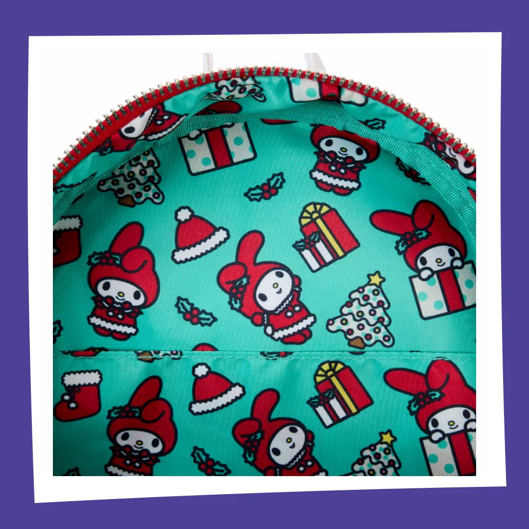 HELLO KITTY - My Melody Winter - Mini Sac à Dos LoungeFly – Image 3