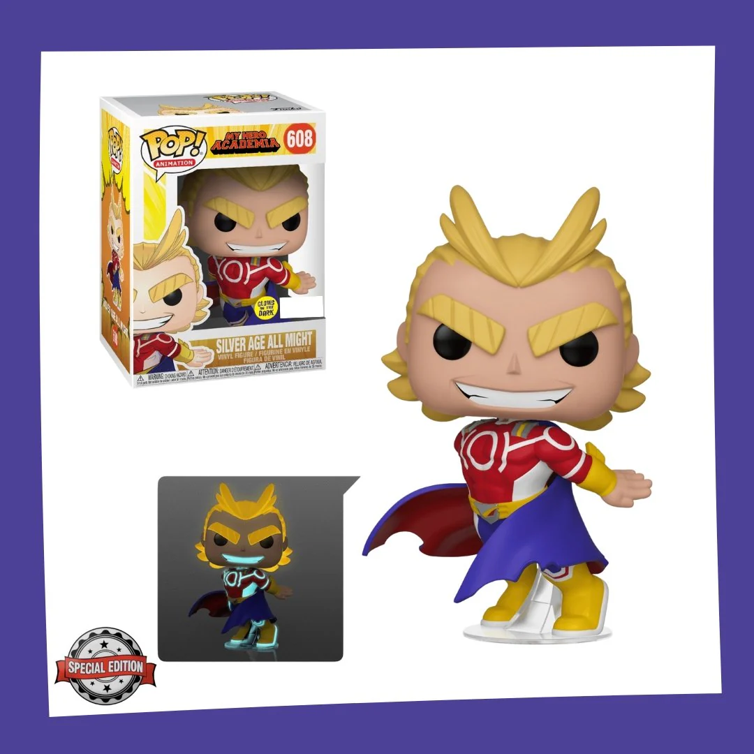 Funko POP! & Tee My Hero Academia - All Might Glow in the Dark 608 – Image 2