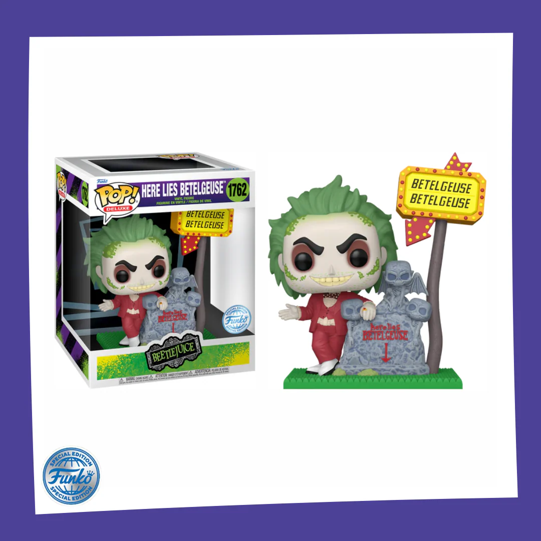 Funko POP! Beetlejuice - Here Lies Betelguise 1762 Deluxe