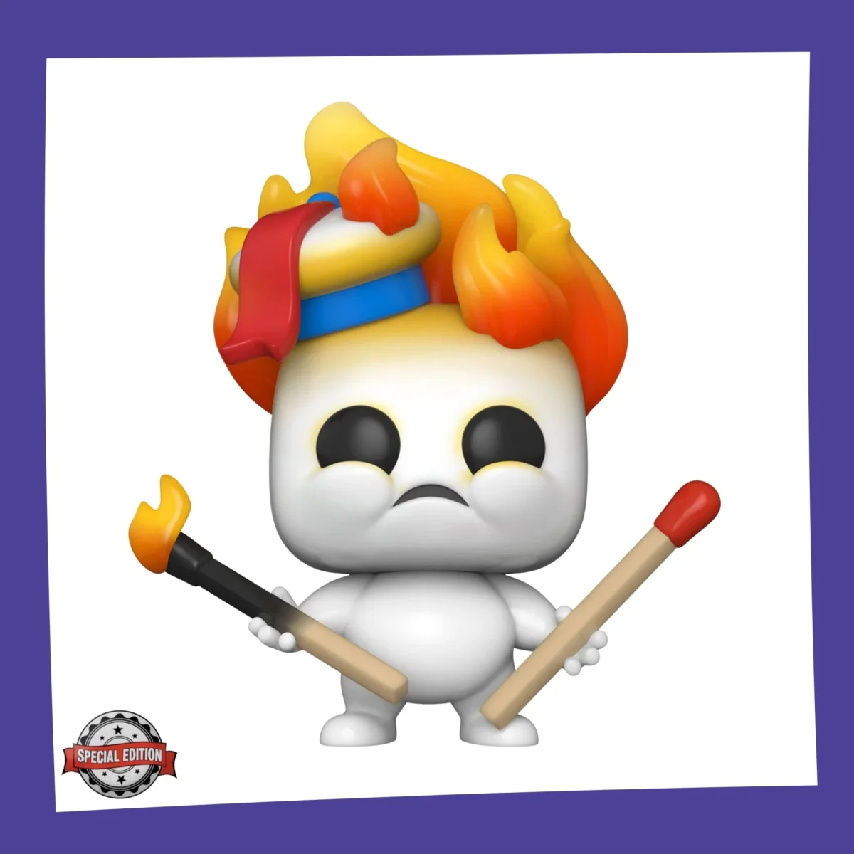 Funko POP! & Tee Ghostbusters Afterlife - Mini Puft on Fire Glow in the Dark 936 – Image 4