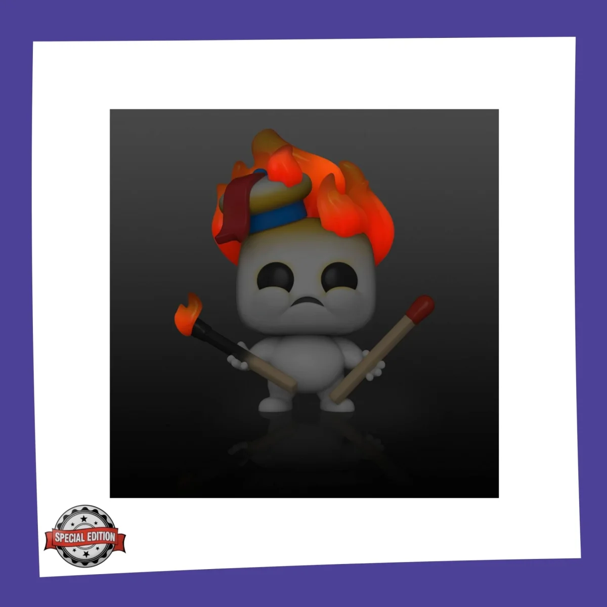 Funko POP! & Tee Ghostbusters Afterlife - Mini Puft on Fire Glow in the Dark 936 – Image 5
